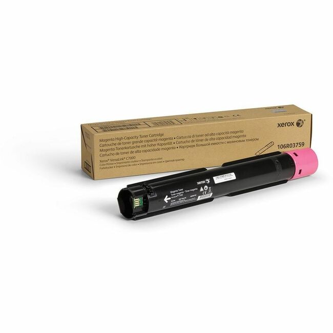 Xerox 106R03759 Genuine Xerox&reg; VersaLink&reg; C7000 Color Printer Magenta High capacity Toner Cartridge (10100 Pages) - 106R03759