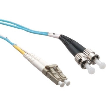 Axiom AXG94543 LC/ST 10G Multimode Duplex OM3 50/125 Fiber Optic Cable 8m - TAA Compliant