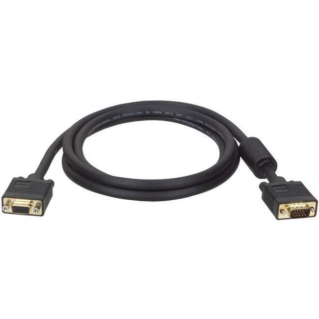 Eaton P500-050 Tripp Lite Series VGA High-Resolution RGB Coaxial Cable (HD15 M/F)), 50 ft. (15.24 m)
