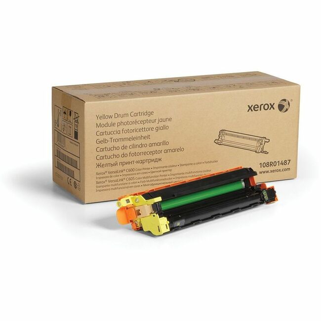 Xerox 108R01487 Genuine Xerox Yellow Drum Cartridge For VersaLink C600/C605