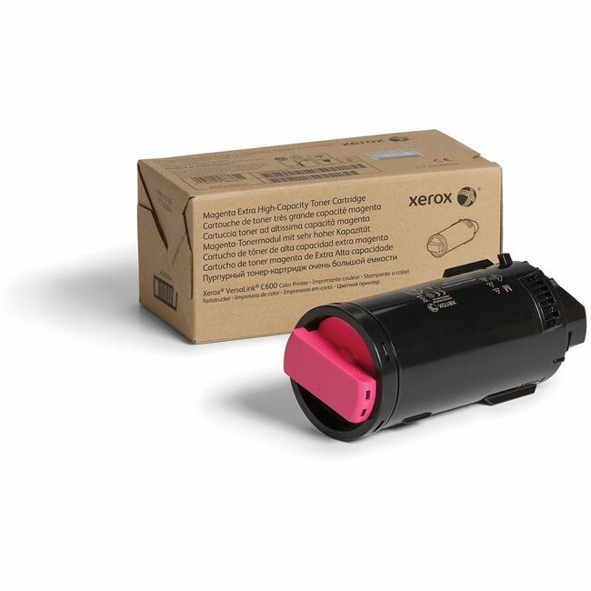 Xerox 106R03917 Genuine Xerox&reg; VersaLink&reg; C600 Color Printer Magenta Extra High capacity Toner Cartridge (16800 Pages) - 106R03917