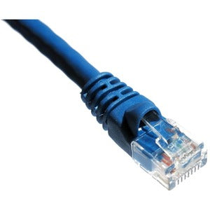 Axiom C6AMBSFTPB50-AX 50FT CAT6A 650mhz S/FTP Shielded Patch Cable Molded Boot (Blue)
