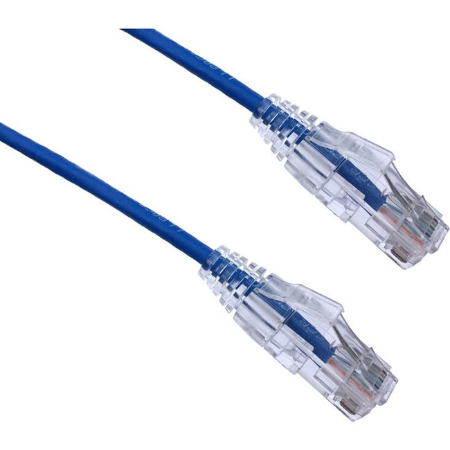 Axiom C6ABFSB-B70-AX 70FT CAT6A BENDnFLEX Ultra-Thin Snagless Patch Cable 650mhz (Blue)