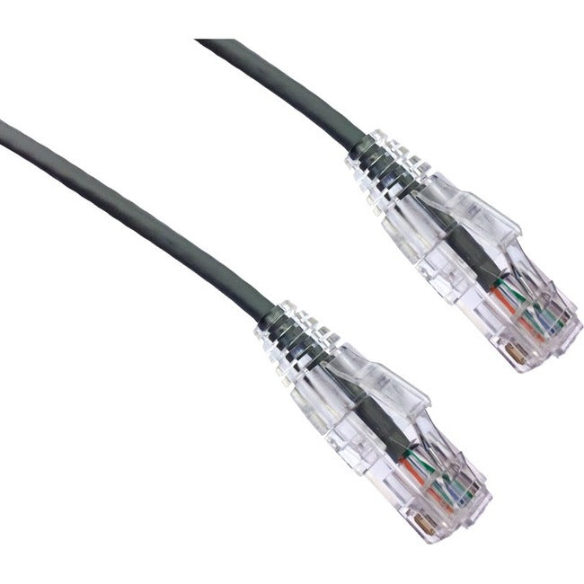 Axiom C6ABFSB-G60-AX 60FT CAT6A BENDnFLEX Ultra-Thin Snagless Patch Cable 650mhz (Gray)