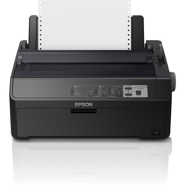 Epson Print C11CF37202 Epson FX-890II 9-pin Dot Matrix Printer - Monochrome - Energy Star
