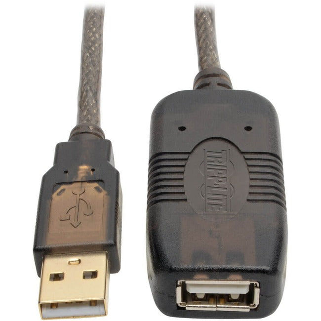 Eaton U026-025 Tripp Lite Series USB 2.0 Active Extension Repeater Cable (A M/F), 25 ft. (7.62 m)