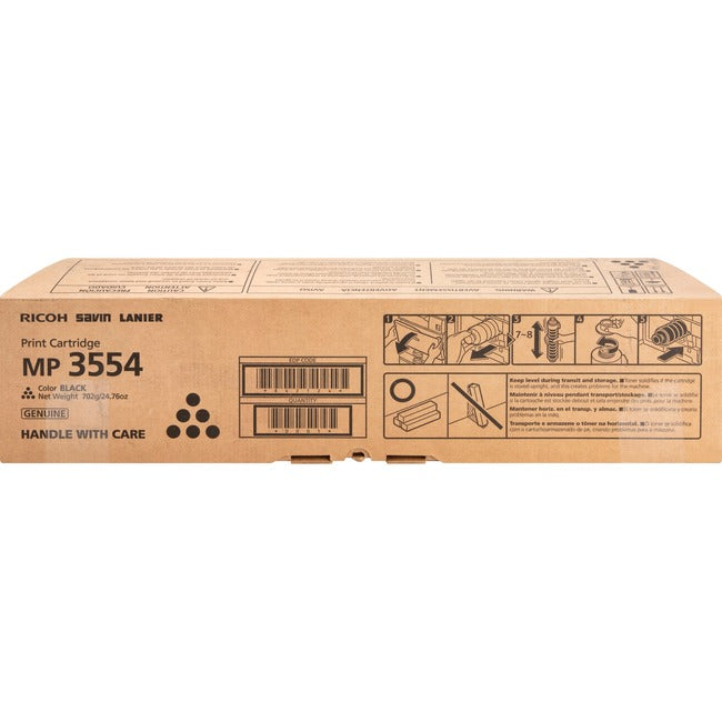 Ricoh 842124 Original Laser Toner Cartridge - Black - 1 Each