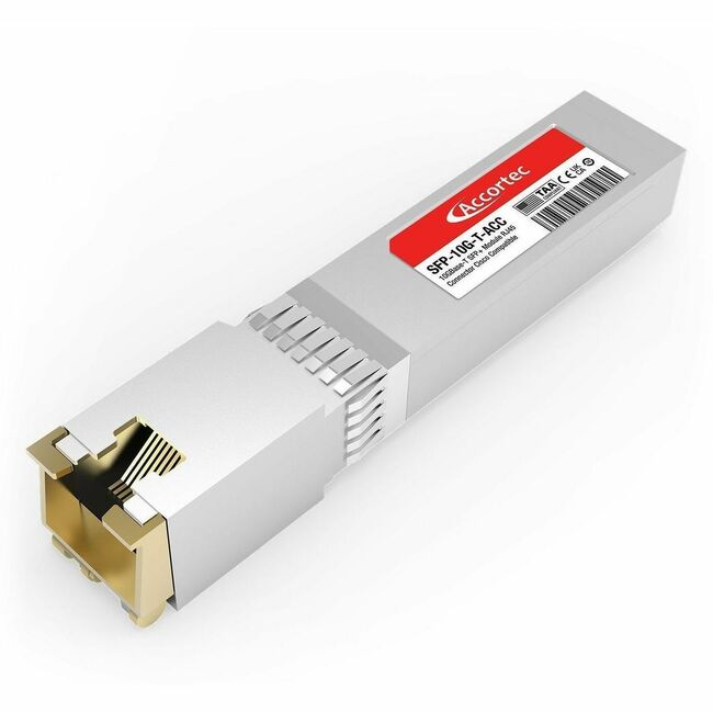 Accortec Incorporated SFP-10G-T-ACC Accortec10GBase-T SFP+ Module RJ45 Connector Cisco Compatible