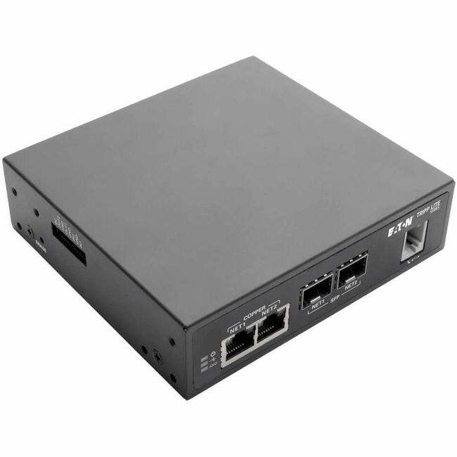 Eaton B093-008-2E4U-M Tripp Lite Series 8-Port Console Server with Built-In Modem, Dual GbE NIC, 4Gb Flash and Dual SFP