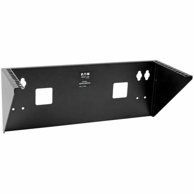 Eaton Tripp Lite wallmount rack bracket, 4U vertical rack mounting kit with 175lb capacity, for secure equipment installation