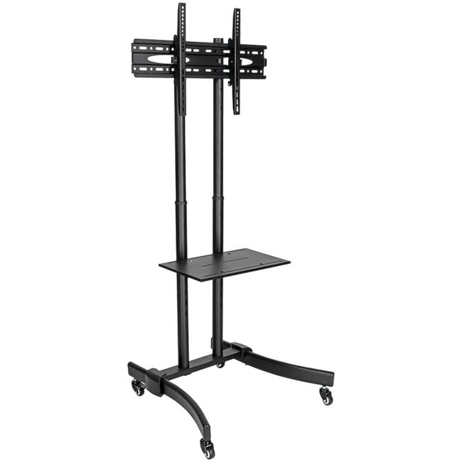 Eaton Tripp Lite TV mobile flat-panel floor stand cart holding 37 to 70-inch LCD TVs with adjustable height and sturdy base.