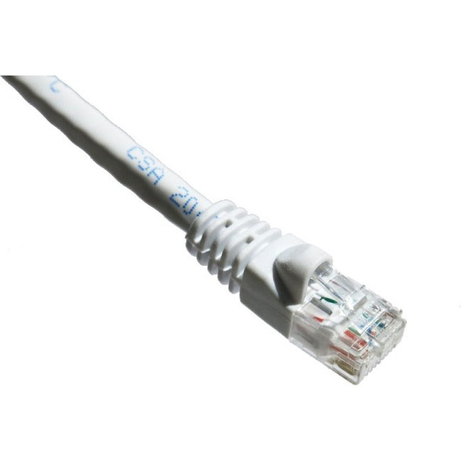 Axiom C6MBSFTPW75-AX 75FT CAT6 550mhz S/FTP Shielded Patch Cable Molded Boot (White)