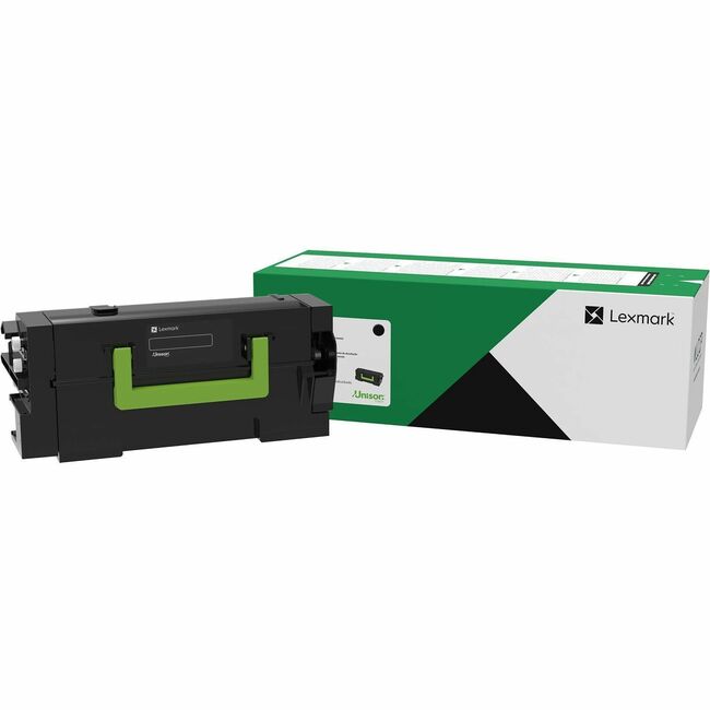Lexmark 58D1H00 Unison Original High Yield Laser Toner Cartridge - Black - 1 Each