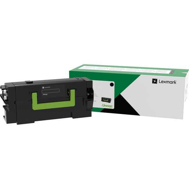 Lexmark 58D1X0E Unison Original Extra High Yield Laser Toner Cartridge - Black - 1 Each
