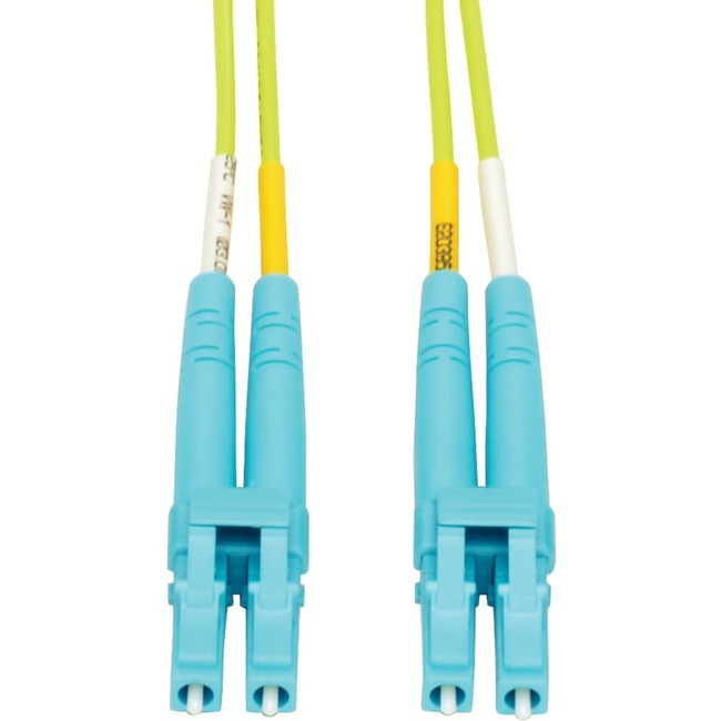 Eaton N820-07M-OM5 Tripp Lite by Eaton 100G Duplex Multimode 50/125 OM5 LSZH Fiber Optic Cable (LC/LC) Lime Green 7 m