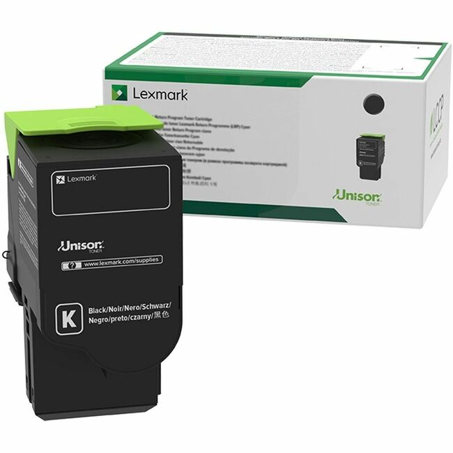 Lexmark 78C1XKE Unison Original Extra High Yield Laser Toner Cartridge - Black Pack