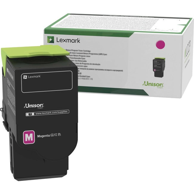 Lexmark C2310M0 Unison Original Standard Yield Laser Toner Cartridge - Magenta - 1 Each
