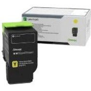 Lexmark 78C0X40 Unison Original Extra High Yield Laser Toner Cartridge - Yellow Pack