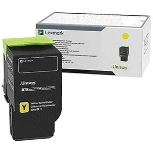 Lexmark C241XY0 Original Extra High Yield Laser Toner Cartridge - Yellow - 1 Each