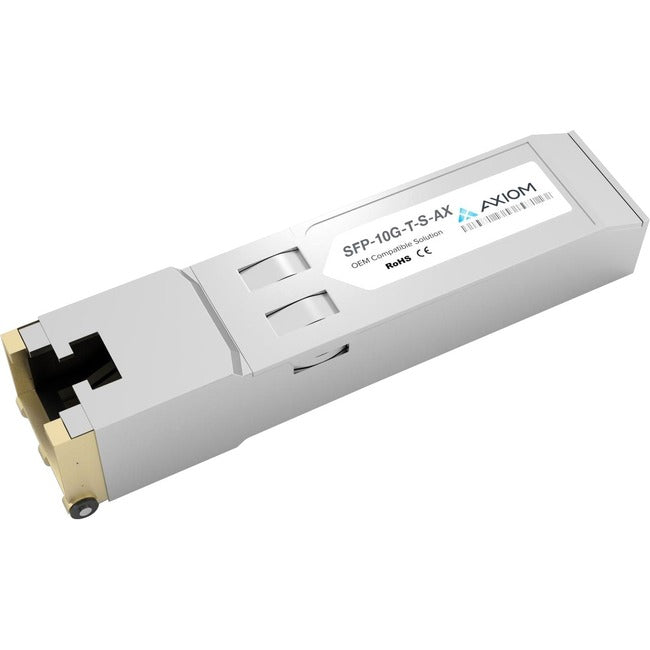 Axiom SFP-10G-T-S-AX 10GBASE-T SFP+ Transceiver for Cisco - SFP-10G-T-S