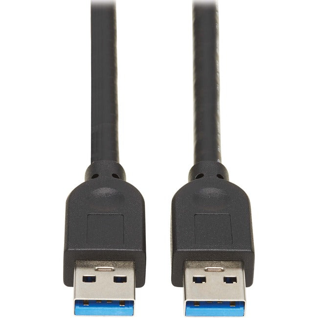 Eaton U325-010-IND Tripp Lite Series USB 3.2 Gen 1 SuperSpeed A/A Cable (M/M), Black, 6 ft. (1.83 m)