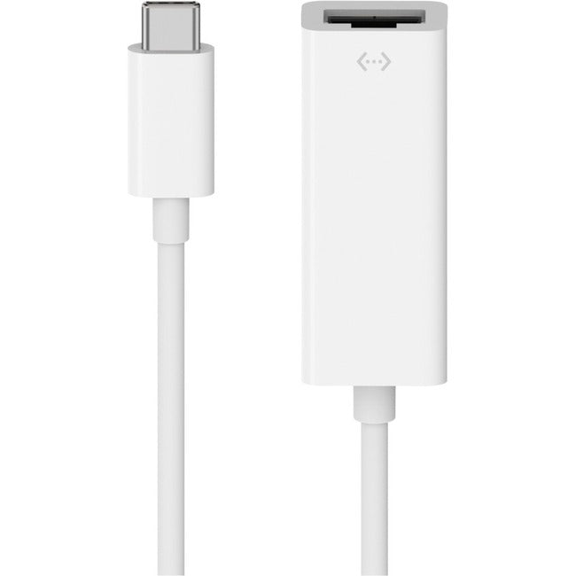 Belkin International INC F2CU040DSWHTAPL Belkin USB-C to Gigabit Ethernet Adapter