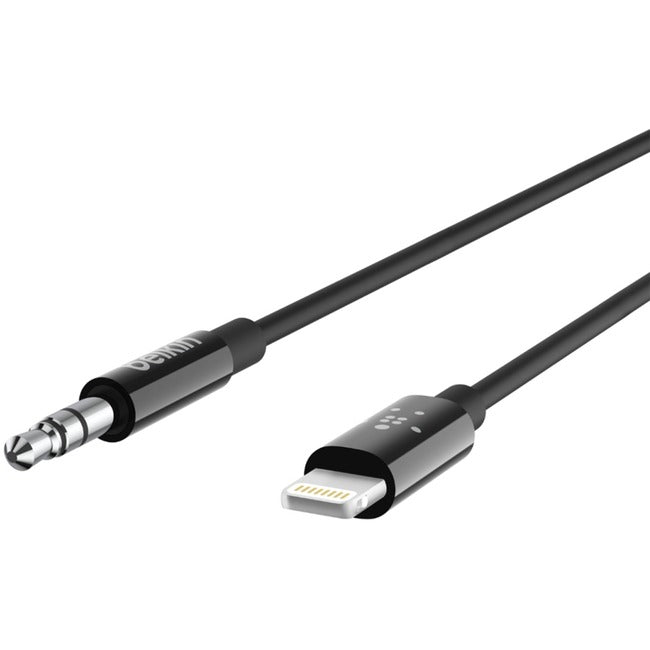 Belkin International INC AV10172BT06-BLK Belkin 3.5 mm Audio Cable With Lightning Connector