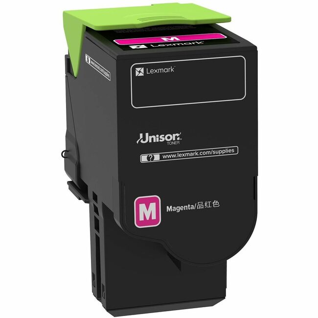 Lexmark 78C00MG Unison Original Standard Yield Laser Toner Cartridge - Magenta Pack