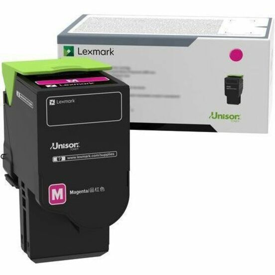 Lexmark 78C0XMG Unison Original Extra High Yield Laser Toner Cartridge - Magenta Pack