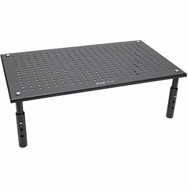 Eaton MR1812M Tripp Lite Series Monitor Riser for Desk, 18 x 11 in. - Height Adjustable, Metal, Black