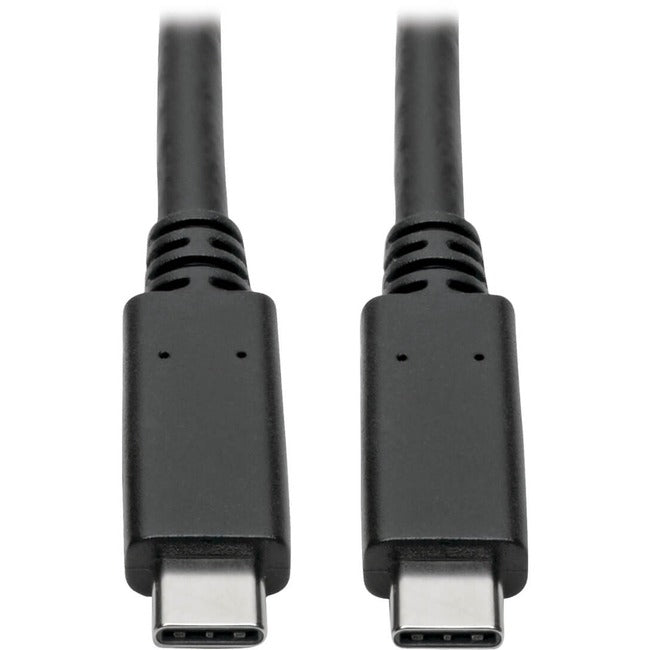 Eaton U420-C03-G2-5A Tripp Lite by Eaton USB-C Cable (M/M) - USB 3.2 Gen 2 (10 Gbps) 5A (100W) Rating USB-IF Certified Thunderbolt 3 Compatible 3 ft. (0.91 m)