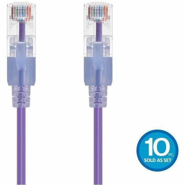 Monoprice, Inc. 16328 Monoprice SlimRun Patch UTP Category 6a Network Cable