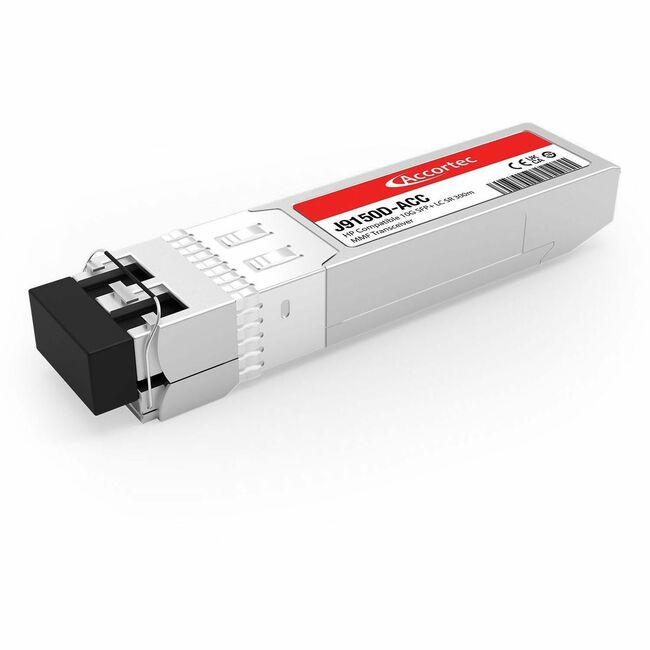 Accortec Incorporated J9150D-ACC Accortec10G SFP+ LC SR 300m MMF Transceiver HP Aruba Compatible