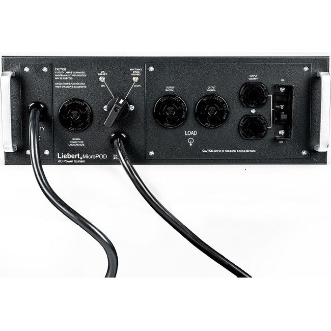 Vertiv MP2-220N Liebert MicroPOD - (2) NEMA L6-15R| (2) L6-20R| UPS Maintenance Bypass