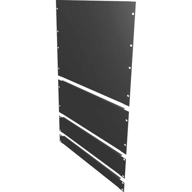 Vertiv VRA2002 19" Blanking Panel Kit (1U, 2U, 4U, 8U) Black (Qty 1 ea. Size)