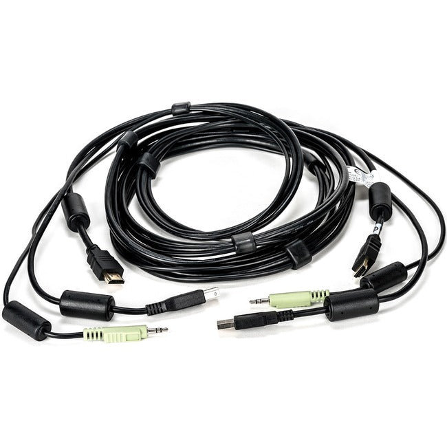 Vertiv CBL0111 Avocent USB Keyboard and Mouse, HDMI and Audio Cable, 10 ft. for Vertiv Avocent SV and SC Series Switches