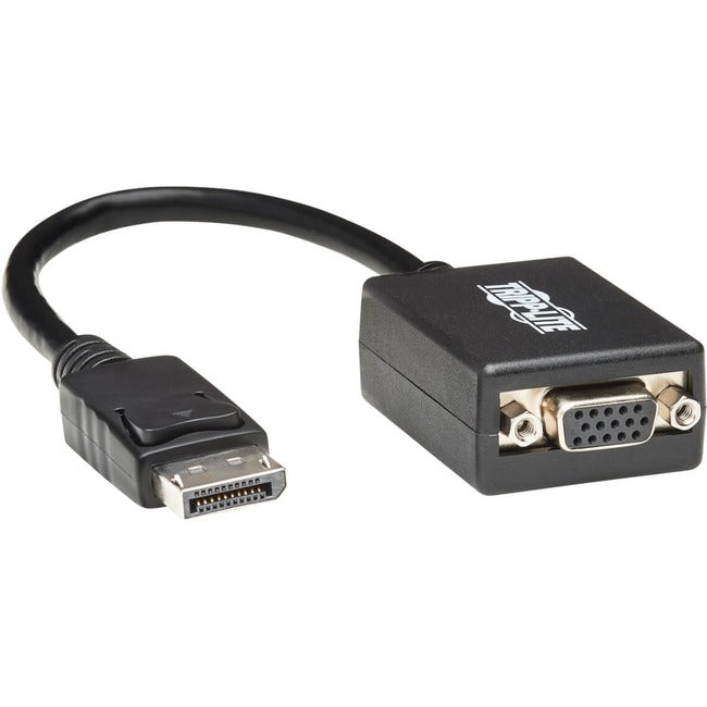 Eaton P134-06N-VGA-BP Tripp Lite DisplayPort to VGA active adapter connector cable, 6-inch, 50-pack, for video conversion.
