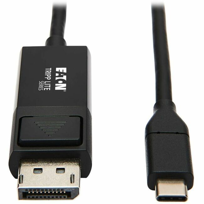Eaton U444-006-DP-BE Tripp Lite Series USB-C to DisplayPort Adapter Cable (M/M), 4K 60 Hz, HDR, Locking DP Connector, 6 ft. (1.8 m)