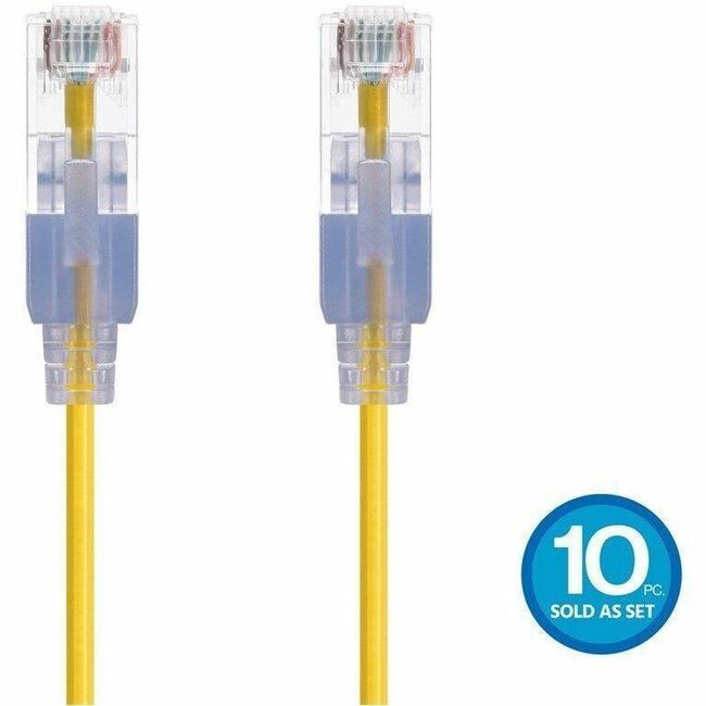 Monoprice, Inc. 16327 Monoprice SlimRun Patch UTP Category 6a Network Cable