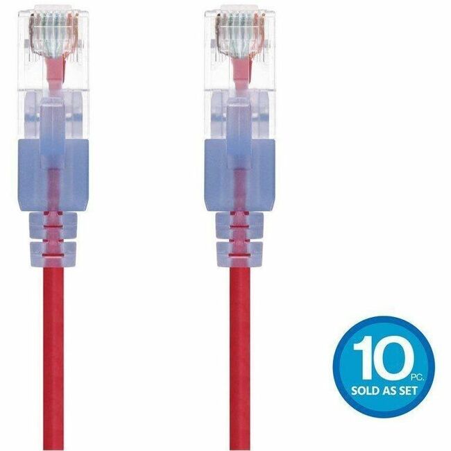 Monoprice, Inc. 16329 Monoprice SlimRun Patch UTP Category 6a Network Cable