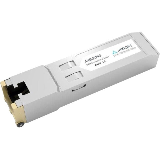 Axiom AXG98742 10GBASE-T SFP+ Transceiver for Cisco - SFP-10G-T-S - TAA Compliant