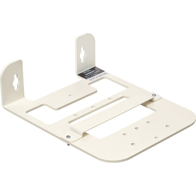 White Eaton ENBRKT universal wall bracket for wireless access points, steel right-angle mounting kit, ideal for secure installation.