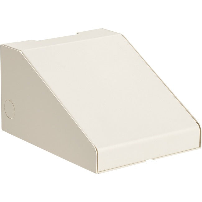 Eaton ENBRKTCVR universal wall bracket for wireless access points, steel, white, with cover and right-angle design.