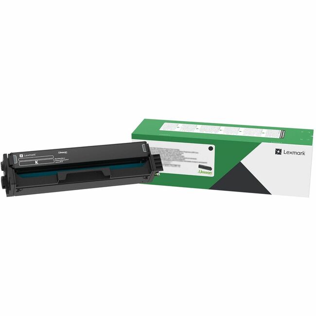 Lexmark 20N10K0 Original Laser Toner Cartridge - Black - 1 Each
