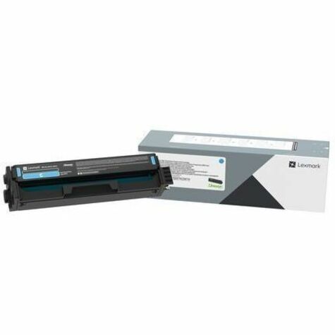 Lexmark C320020 Original Laser Toner Cartridge - Cyan - 1 Pack