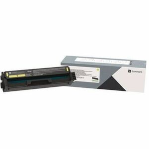 Lexmark C320040 Unison Original Standard Yield Laser Toner Cartridge - Yellow - 1 Pack