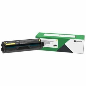 Lexmark C331HY0 Unison Original High Yield Laser Toner Cartridge - Yellow Pack