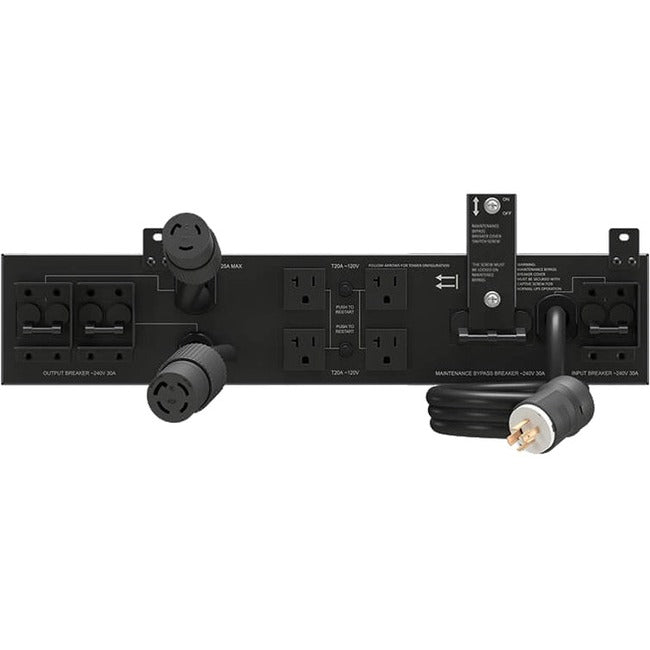 Vertiv PD5-001 Liebert POD PD5 - (4) NEMA 5-15/20R| (1) NEMA L14-30R| (1) NEMA L6-30R| UPS Maintenance Bypass for GXT5 (PD5-001)