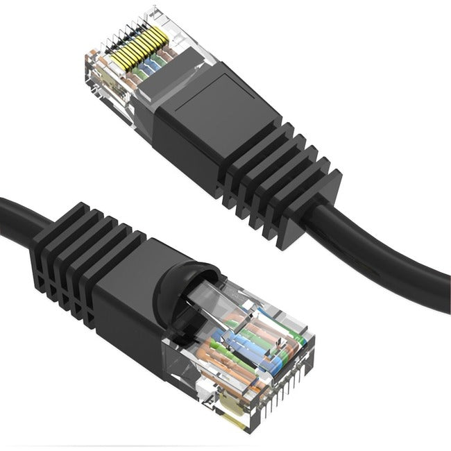 Axiom C6MB-K200-AX 200FT CAT6 UTP 550mhz Patch Cable Snagless Molded Boot (Black)
