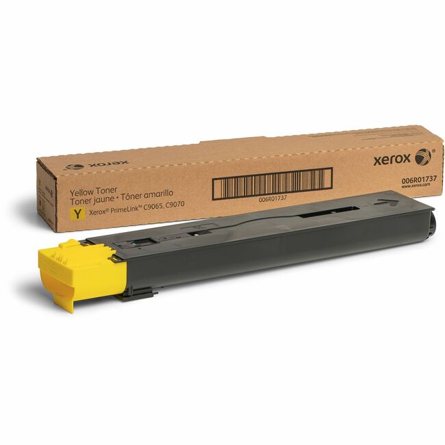 Xerox 006R01737 Genuine Xerox&reg; PrimeLink&reg; C9065/C9070 Color Printer Yellow Toner Cartridge